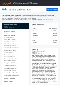 X84 Bus Time Schedule & Line Route