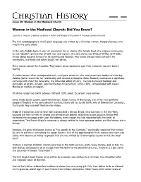Download a Pdf File of This Issue for Free