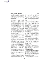 Nuclear Regulatory Commission § 70.5