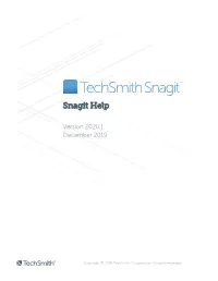 Snagit-Complete-Help-Guide-2020.Pdf