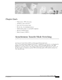 Asynchronous Transfer Mode Switching