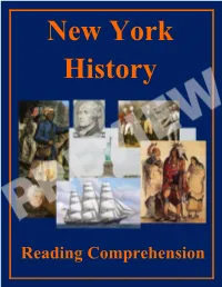 Reading Comprehension Table of Contents