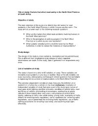 Weight Calculation Case Study and Instructions