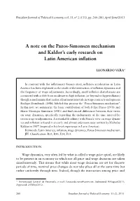 A Note on the Pazos-Simonsen Mechanism and Kaldor's Early