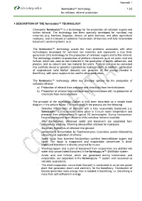 For Cellulosic Ethanol Production 1 DESCRIPTION of the Formicobio