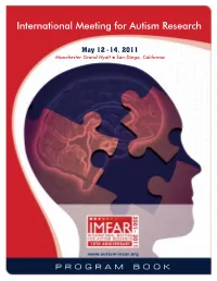 IMFAR-Prgm-Bk2011:San Diego.Qxd