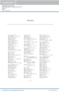 Shakespeare Survey 71 Volume 71 Index More Information