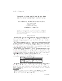 2-Arcs of Maximal Size in the Affine and the Projective Hjelmslev Plane Over Z25