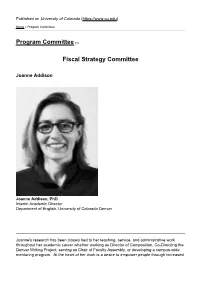 Program Committee