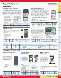 Component Test Equipment 1 T EST