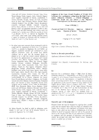 Reference for a Preliminary Ruling from the High Court Of