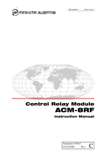 ACM-8RF Connected to the EIA-485 Port