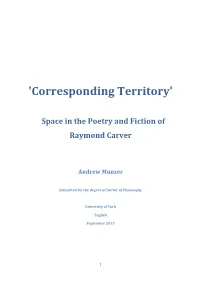 'Corresponding Territory' Space in The