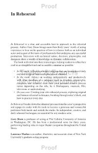 In Rehearsal Extract.Pdf