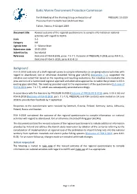 3-3 Revised Outcome of the Regional Questionnaire to Compile