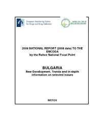 BULGARIA New Development, Trends and In-Depth Information on Selected Issues