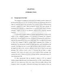 Chapter 1 Introduction