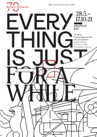 Everything Is Just for a While