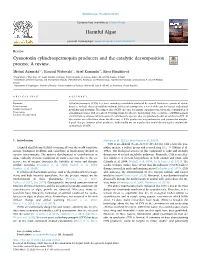 Cyanotoxin Cylindrospermopsin Producers and the Catalytic Decomposition T Process: a Review