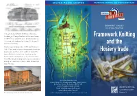 Framework Knitting and the Hosiery Trade