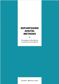 Repurposing Digital Methods