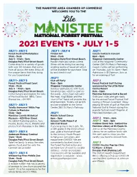 2021 EVENTS • JULY 1-5 Lite