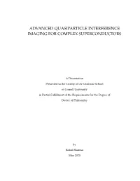 Advanced Quasiparticle Interference Imaging for Complex Superconductors