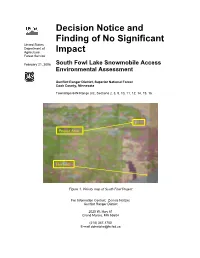 Decision Notice and Finding of No Significant Impact