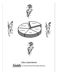 F Guide to Noxious Weed Prevention Practices