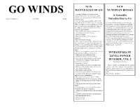 GO WINDS - Stronger Go Engine