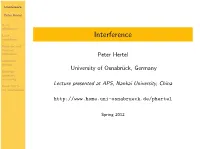 Interference