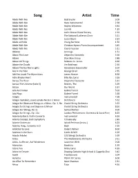 View Music Library