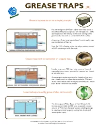 Grease Traps 101