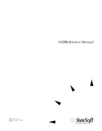 OLIT Reference Manual