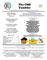 The CMS Tumbler