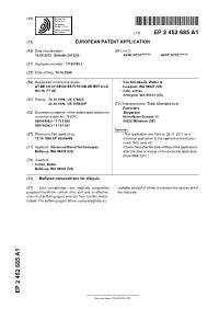 Ep 2452685 A1