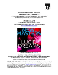 NEW MASTERS – Reworks LUCID DREAMS