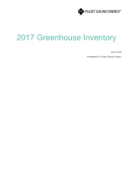2017 Greenhouse Gas Inventory Tables and Figures