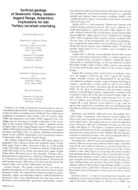 Surficial Geology of Sessrumir Valley, Western Asgard Range, Antarctica