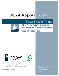 Texas Stream Team