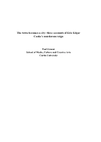 Three Accounts of Eric Edgar Cooke's Murderous Reign