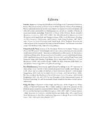 Editors & Contributors (Pdf)
