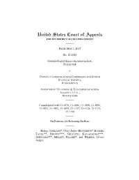 Judge Kavanaugh, Dissenting from the Denial of the Petitions, Are Attached
