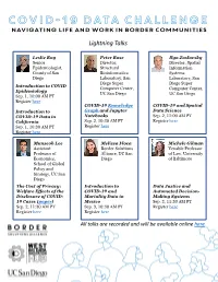 Lightning Talks