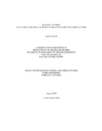 Return to Form: Analyzing the Role of Media in Self-Documenting Subcultures