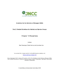 Chapter 12 Bryophytes