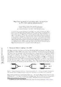 Higgs Boson Production in Association with a Top Quark Pair at √ S = 13
