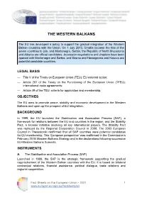 Stabilisation and Association Process
