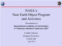 Status of Planetary Astronomy