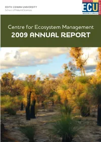 2009 Annual Report Contents